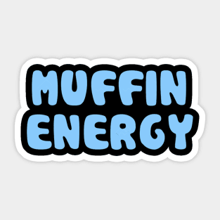 Muffin Energy Sticker